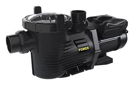 Bomba de velocidad variable Emaux E-Power EPV para piscina, color negro