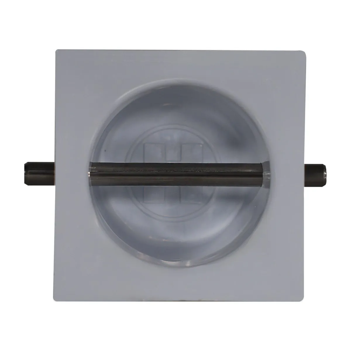 Anclaje de pared de ABS blanco con barra de acero inoxidable para andarivel (modelo Hayward SP1040)