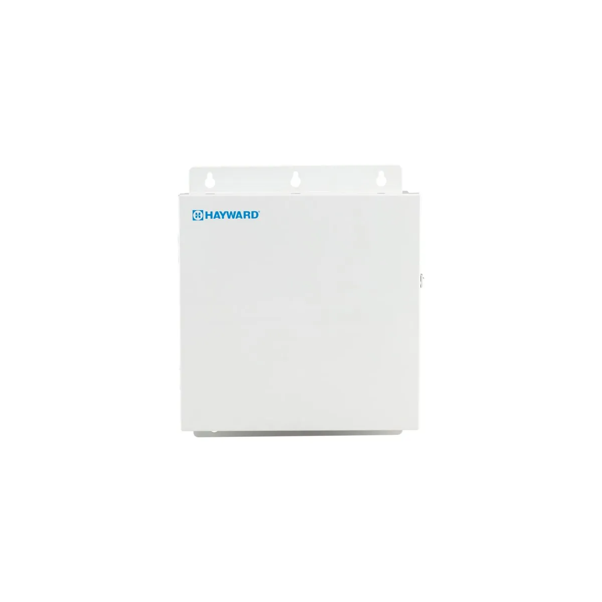 Gabinete de control blanco del clorador salino Hayward AquaRite