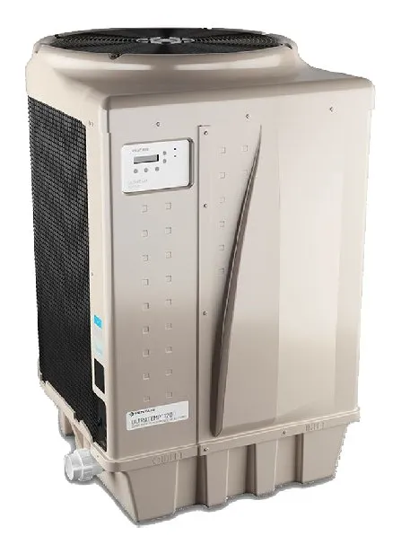 Bomba de calor Pentair UltraTemp para piscina con panel de control frontal