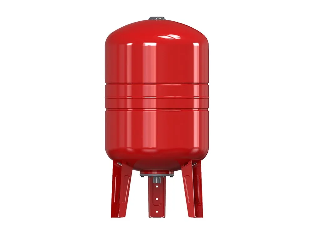 Tanque hidroneumático vertical Varem con membrana intercambiable y patas de apoyo