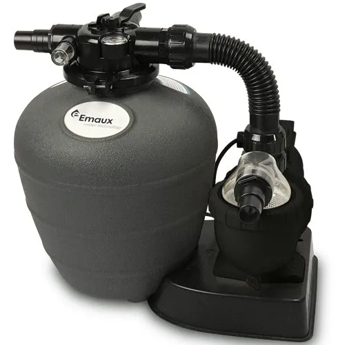 Equipo de filtración compacto Emaux FSU con bomba Aqua-Mini y filtro de arena